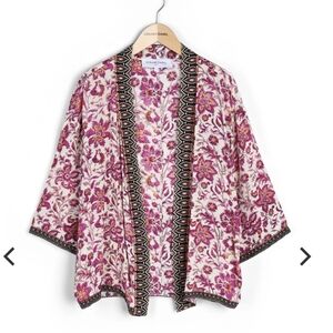 Gerald Darel Floral Kimono Jacket - Size 1